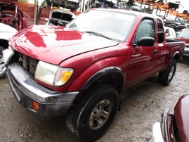 1999 TOYOTA TACOMA PRERUNNER RED XTRA CAB 3.4L AT 2WD Z15082